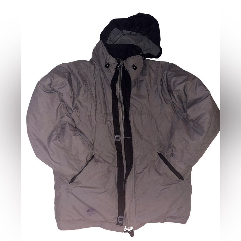 Vintage Pacific Trail Spectator Down Khaki Coat- Sz 16 Winter Fall Zipper